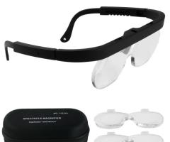 Очки лупа  со сменными линзами 11537А - 3