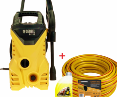 Мойка высокого давления R-110,1500 Вт, 110 бар, 5, 7 л/мин, переносная. DENZEL - 2