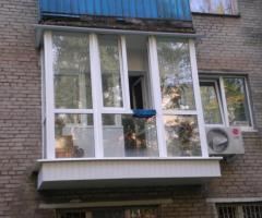 Остекление балконов и лоджии. Низкие цены. Акция. Балкон пластиковый - 4