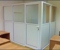 Алюминиевые и пластиковые перегородки. Низкие цены. Акция. - 2