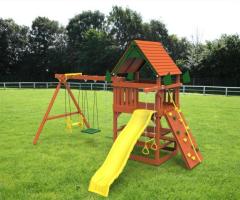 Деревянные детские игровые комплексы серия Кедр - 2