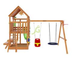 Деревянные детские игровые комплексы серия Кедр - 3