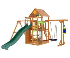 Деревянные детские игровые комплексы серия Кедр - 4