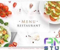 Заказать видеоролик для рекламы кафе или ресторана. Видеоменю. (FOOD_13)