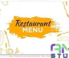 Заказать видеоролик для рекламы кафе или ресторана. Видеоменю. (FOOD_20)