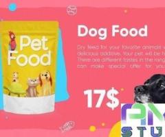 Заказать видеоролик для рекламы корма для животных. (FOOD_36)