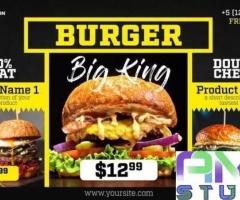 Заказать видеоролик для рекламы кафе или супермаркета (FOOD_44)