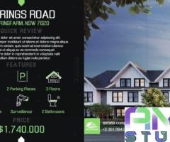 Видеоролик для продажи объектов недвижимости заказать. (REAL_ESTATE_12)