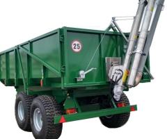 Полуприцепы тракторные самосвальные ПСТ с загрузчиком из нержавеющей стали - 2