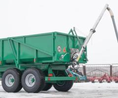 Полуприцепы тракторные самосвальные ПСТ с загрузчиком из нержавеющей стали - 3