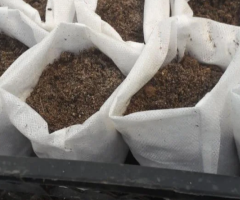 Пакеты для рассады. 15 см*25 см. Пакеты для рассады и растений из спандбонда. Гроубэг. - 2