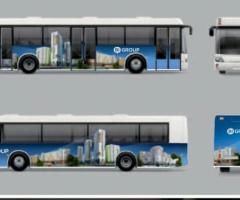 Реклама на общественном транспорте (автобусах)