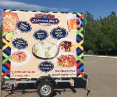 Реклама на мобильных прицепах в Нур-Султане - 2