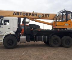 Аренда автокрана 25тонн - 3