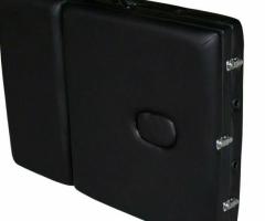 Массажный стол DFC NIRVANA, Relax Pro, деревянные ножки, цвет черный (Black) - 3