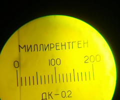 Дозиметр индивидуальный ДК-02, измеритель дозы - 3