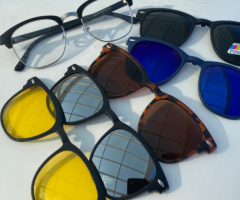 Очки 5 в 1 с магнитными насадками - 4