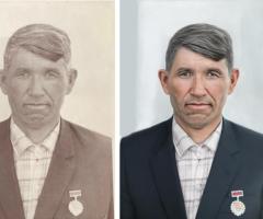 Реставрация и оцветнение старых фотографии - 4