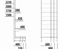 Торговые стеллажи - 3