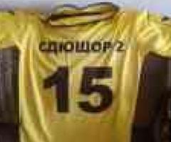 Нанесение на спортформу номер,фамилия. - 2