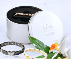 Магнитный титановый браслет - 2