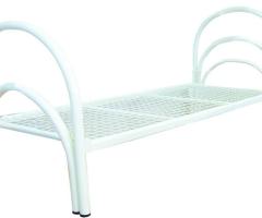 Практичные металлические кровати для номеров и строительных вагончиков - 2