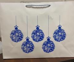 Новогодние пакеты с лого для корпоративных клиентов. - 3