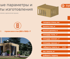 Садовый домик Прима