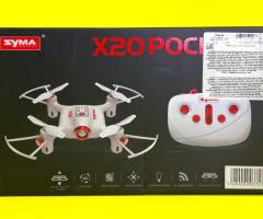 Квадрокоптер SYMA X20 Pocket — компактный, маневренный, с подсветкой!