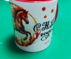 новогодние кружки с вашими принтами - 3