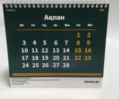 Печать календарей настенных, настольных, квартальных - 3