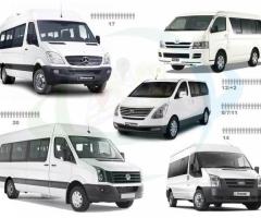 Car and Minibus Rentals with Drivers in Almaty, WatsApp: +7 707 815 1707